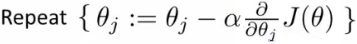 Cost function definition for Octave optimization example