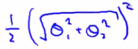 Rewriting parameter vector norm squared
