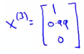 Linear regression formula for predicted rating